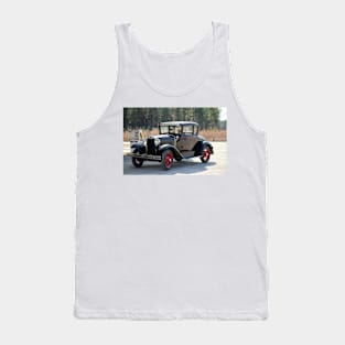 Classic Black Automobile Tank Top